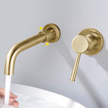 concealed bathroom basin mixer